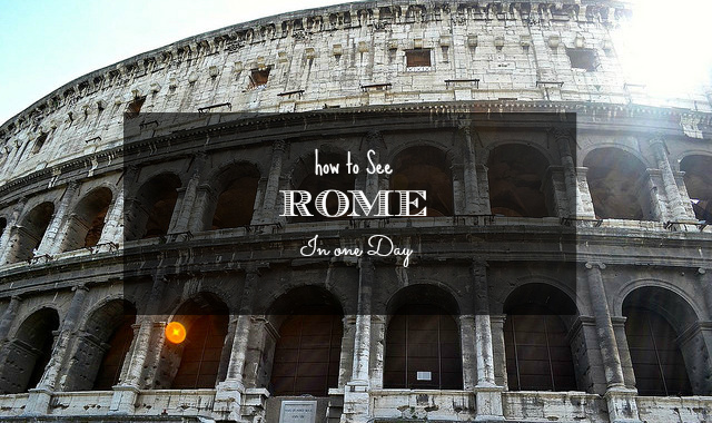 How To See Rome in One Day